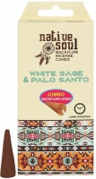 Native Soul Backflow White Sage /  Palo Santo