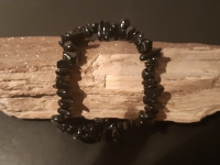 Zwarte toermalijn armband split