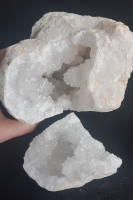 Bergkristal geode 1
