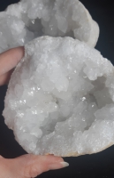 Bergkristal geode 4