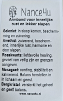 Armband voor innerlijke rust en lekker slapen