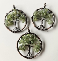 Levensboom hanger jade