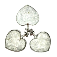 Bergkristal hanger hart