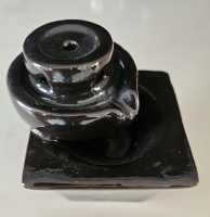 Backflow brander vierkant zwart